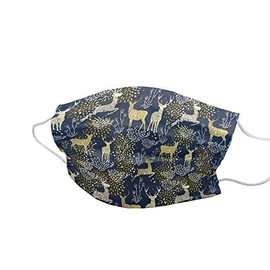 Cedon Fashion 2034407 Protective Mask 18 x 11 cm Happy Deer Multi-Coloured Microfibre Machine Washable at 60 °C