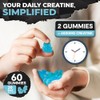 LITE LVL - 60 x Mixed Berry Flavoured Creatine Gummies