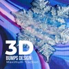 devembr Snowboard Stomp Pad, 3D Clear Snowflake Snowboarding Stomp Pads,