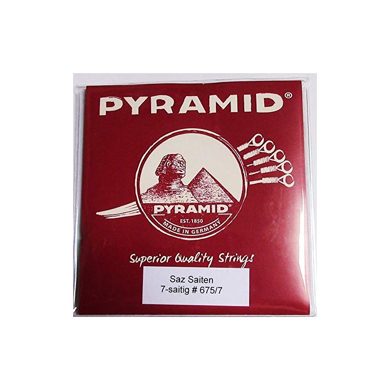 Pyramid 7- strings Saz Baglama Strings (Long Neck)