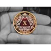 MYRECOVERYSTORE Silver & Gold 1-60 Years Alcoholics Anonymous Medallion AA