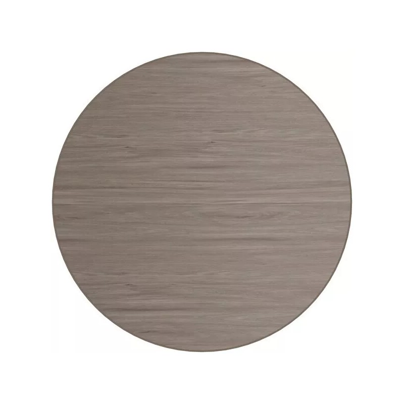 LANC 30" Round Ash Laminate Table Top With Base -