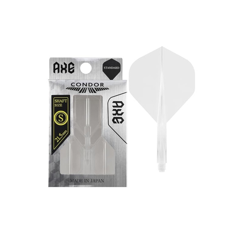 Condor Axe STD XL Clear Condor Axe Dart Flight