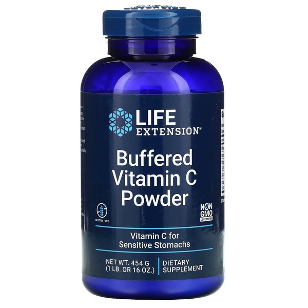 Buffered Vitamin C Powder, 454g (16oz) / 완충형 비타민C 분말, 454g(16oz)
