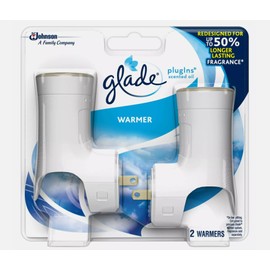 Glade PlugIns Scented Oil Warmer Essential Oil Infused Wall Plug in 2ct
