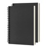 DSTELIN Blank Spiral Notebook, 2-Pack, Soft Cover, Sketch Book, 100