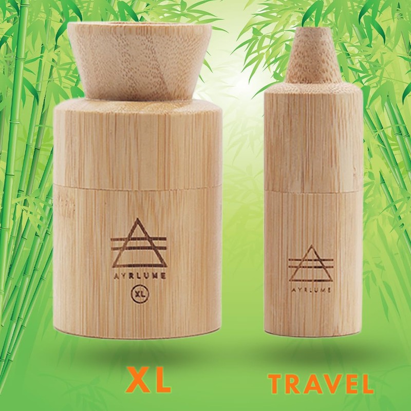 Ayrlume Personal Bamboo Smoke Air Filter Triple Pack - Odor