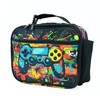 Betyiwling Game Lunch Box Insulated Reusable Lunch Bag Tote Cooler