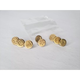 Walnut Hollow Farms Lot of 8 WALNUT HOLLOW points Scrapbooking Woodburning STAMPING Embossing Tips