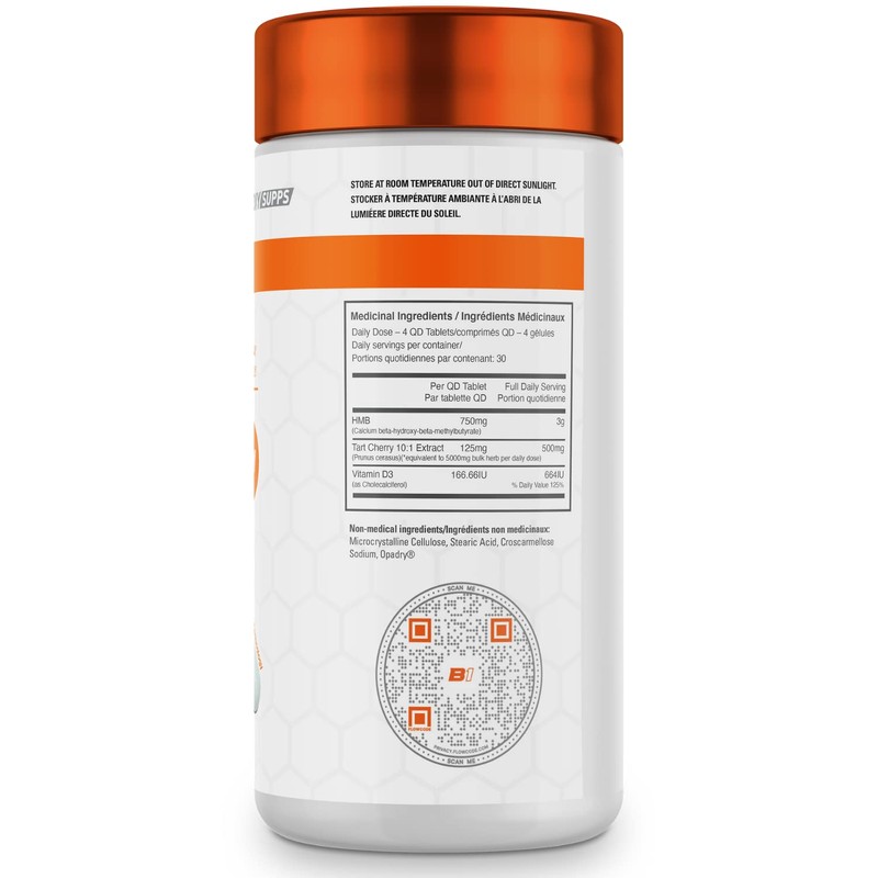 HMB 3.0 Ballistic Supps Improves Recovery, Decreases Soreness and Muscle