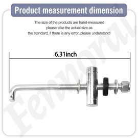 607912 Deck Lift Link Replacement Kit Compatible With Hustler Raptor Zero Raptor X, Raptor Xd Used On Older Raptor Sd 607093, 605114, 767954, 086660 Zero Turn Mowers