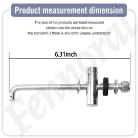 607912 Deck Lift Link Replacement Kit Compatible With Hustler Raptor Zero Raptor X, Raptor Xd Used On Older Raptor Sd 607093, 605114, 767954, 086660 Zero Turn Mowers