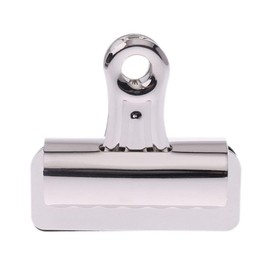 SUCHUANGUANG Metal Clips Paper Letter Document Ticket File Binder Grip Clip Clamp 75mm Silver