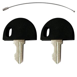 2PCS Replacement Ignition Keys for Pride Mobility Scooters – Compatible with Go-Go Sport/Elite Traveller/Ultra X, Victory, Revo, Zero Turn, Legend, Celebrity Power Wheelchairs