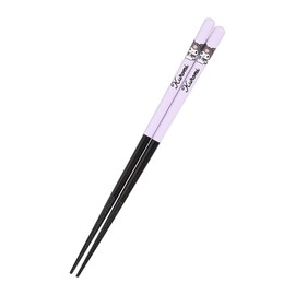 Sanrio 468541 Chopsticks, Chrome, 8.3 inches (21 cm), Non-Slip Treatment, Easy to Grip, Natural Wood Material