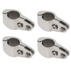 NovelBee 4pcs of 316 Stainless Steel Bimini Top Hinge Rail