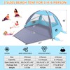 Happy Travel Beach Tent, UPF 50+ UV Protection Sun Shade