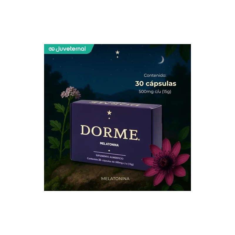 Anahuac Dorme Melatonina, Suplemento Alimenticio Para Dormir Sin Sabor