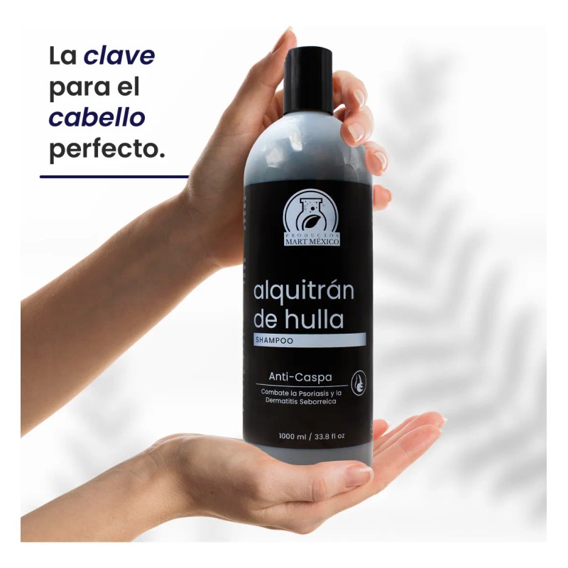 Shampoo Alquitrán De Hulla Control Caspa 1 Litro