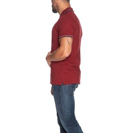 Ben Sherman Men's Signature Polo Shirt, Red (Red 550), XXXX-Large, Red (Red 550)