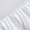MIKI WELL King Size Fitted Sheet Deep - White Bottom