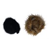 2Pcs Faux Fur Strips Thick Fluffy Soft Artificial Fur Strips