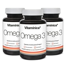 AISSA VITAMINICA Vitaminica Omega 3 Fish Oil, Hecho por PiSA, 90 Cpsulas Blandas en Total, 300 mg Cada Una de EPA y DHA, Suministro para 30 Das,...   