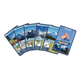 Wendels Kartenspiele Mountain Riesen: Mountain Trump Quartet Game | Small Gift for Outdoor Friends