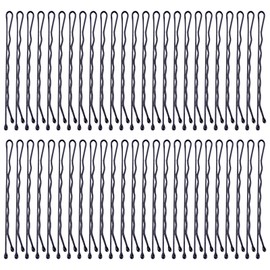 BRIIKPP 50 Pcs Hair Pins Easy Arrangement Hair Clip Bangs Hair Bundles Hairpin Arrangement, 2.2 inches (5.5 cm), Black