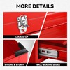 Auto Dynasty 14" Portable Tool Box Steel Metal Tool Boxes