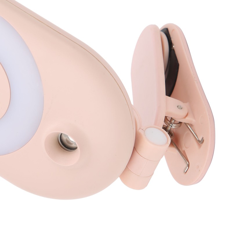 Dimmable Fill Light Soft Lamp Mini Humidifier for Phone Video