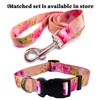 Mihqy Dog Collar with Bohemia Floral Tribal Geometric Patterns -