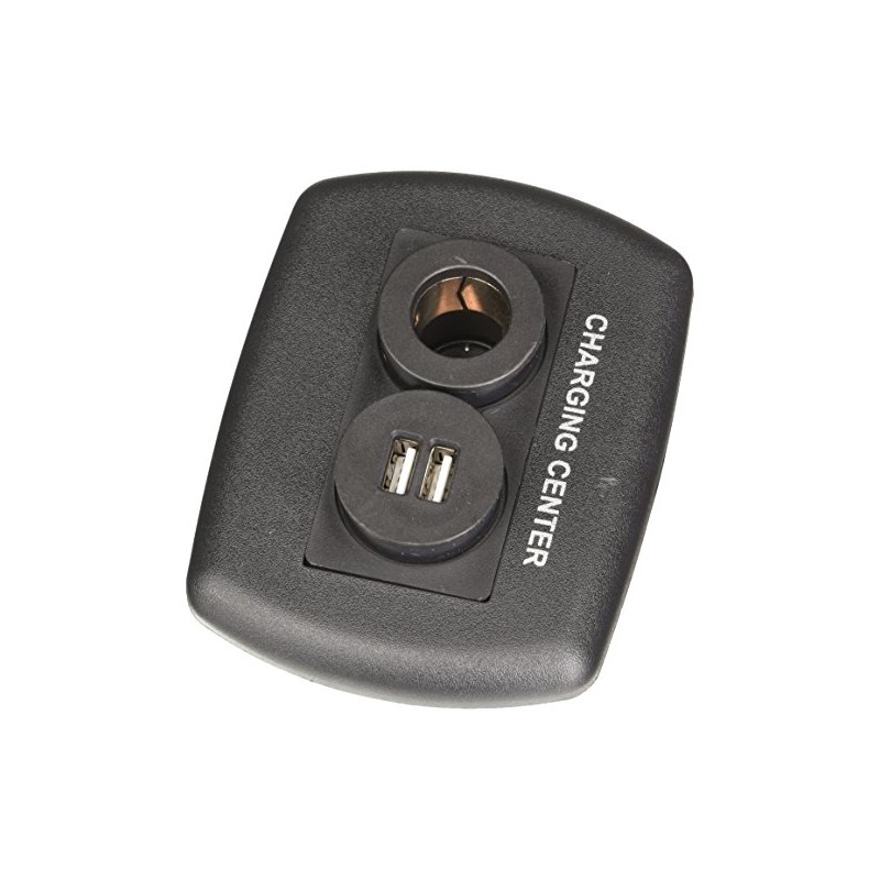 Valterra Diamond Group by DG61023VP Eurostyle USB/12V Charging Center -