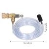 Chemical Injector, 5000PSI Brass Stainless Chemical Injector Kit Adjustable Downstream