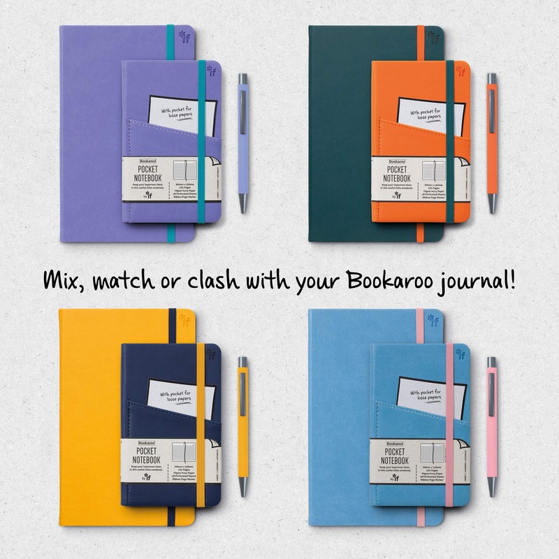 IF Bookaroo Pen, soft touch, colour coated pen with black