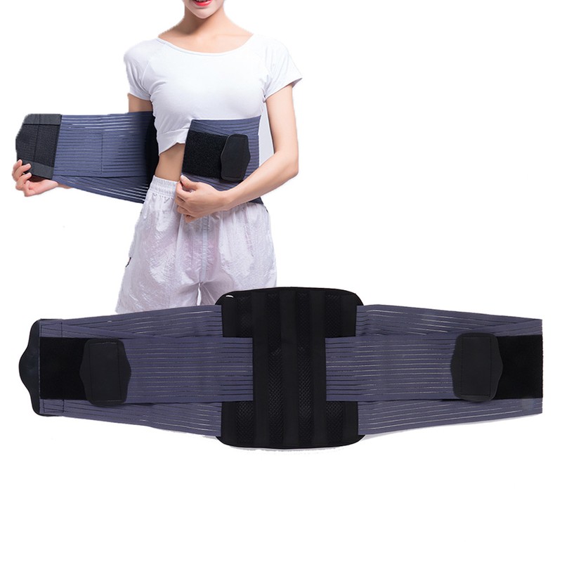 Breathable Lumbar Spine Support Belt Adjustable Support Straps Waist ProtectorXXL