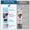 YoulerTex - Toalla de microfibra para el pelo para mujer,