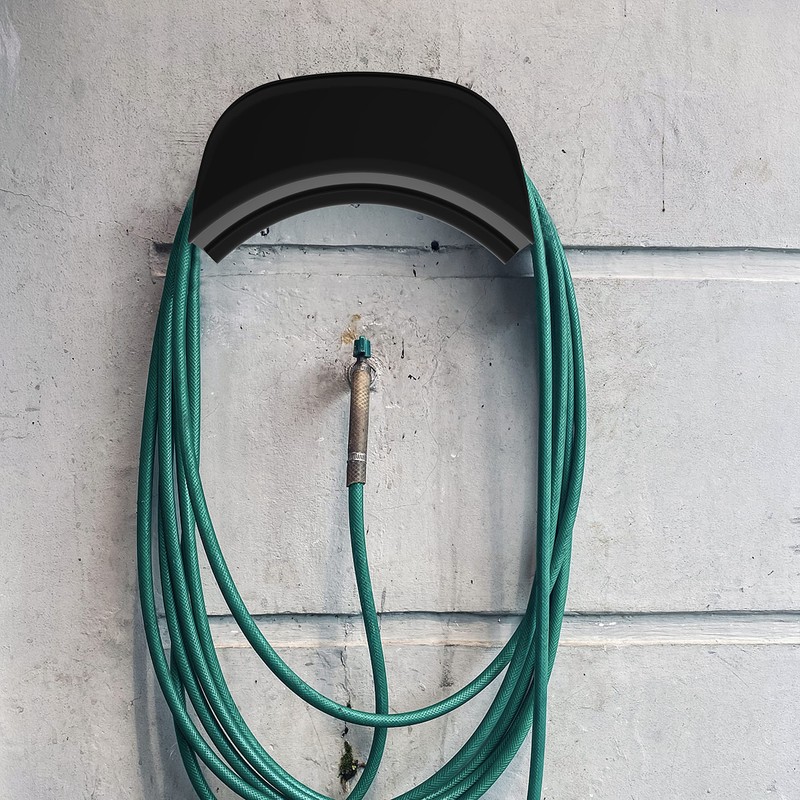 Gardzen Heavy Duty Hose Hanger Wall Mount, Hose Holder, Hook,