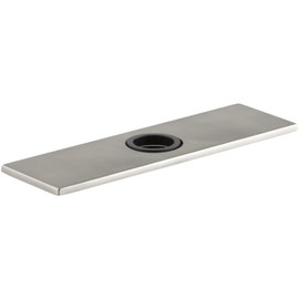 KOHLER Optional 8" Escutcheon Square Plate for Insight(TM) Faucet, Polished Chrome