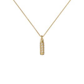 Ted Baker London Corah Cosmic Crystal Pendant Necklace for Women (Gold/Crystal)