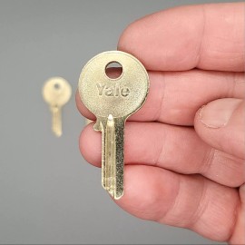 Yale 5x Yale RN10 Key Blanks E1R Keyway PARA Nickel Silver 6 Pin NOS