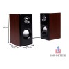 Importeek Bocinas Computadora Pc Laptop Alambricas Multimedia Stereo