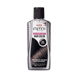Kiss Express Semi-Permanent Hair Color 100mL ( US ) (6 Count, Black)