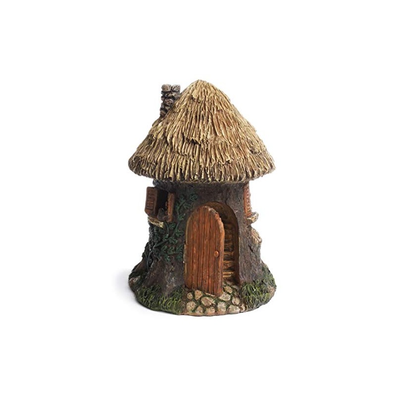 TG,LLC Treasure Gurus Elf Tree House Gnome Home Fairy Garden