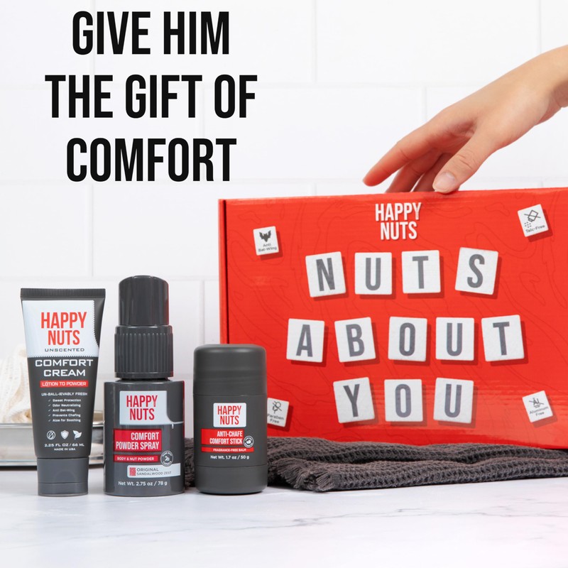 HAPPY NUTS - Nuts About You Anti Chafing Deodorant Essentials