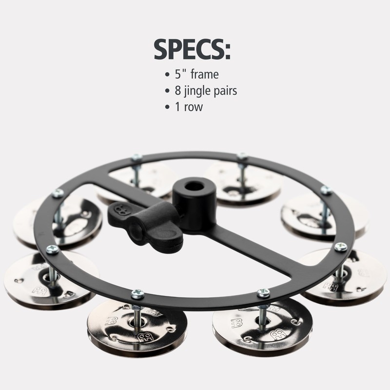 MEINL Percussion Minel High Hat, Tambourine, Headliner Series, Hihat, Tambourine,