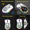 VEGCOO Wireless Gaming Mouse, Silent Click Wireless Rechargeable Mouse with