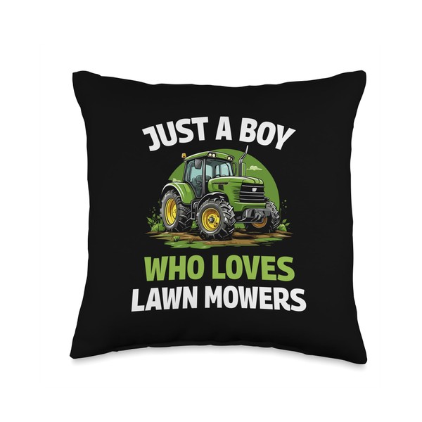 grass truck lover just a boy who love lawn mowers