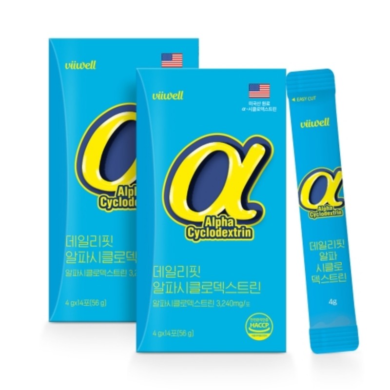 AlphaCD Alphacyclodextrin AlphaCD CD efficacy 14 packs / 알파CD 알파시클로덱스트린