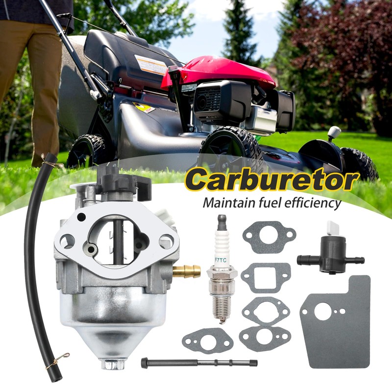Anxingo 16100-Z9L-811 Carburetor Kit, Replacement for Honda GCV170 GCV170LA HRN216VKA